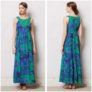 Anthropologie Edme & Esyllte Floral Maxi